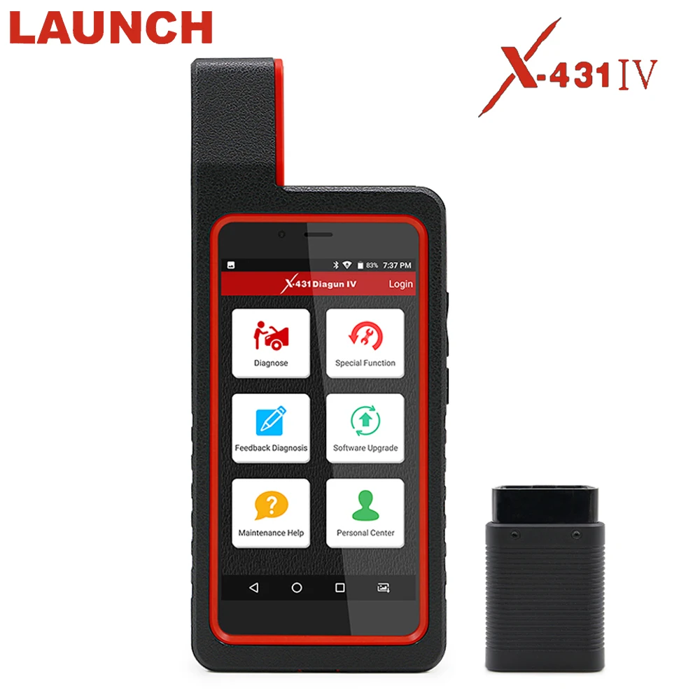 Оригинальный сканер X431 Diagun 4 для полной системы инструмент diagуведоst IV кодов OBD2 Wifi