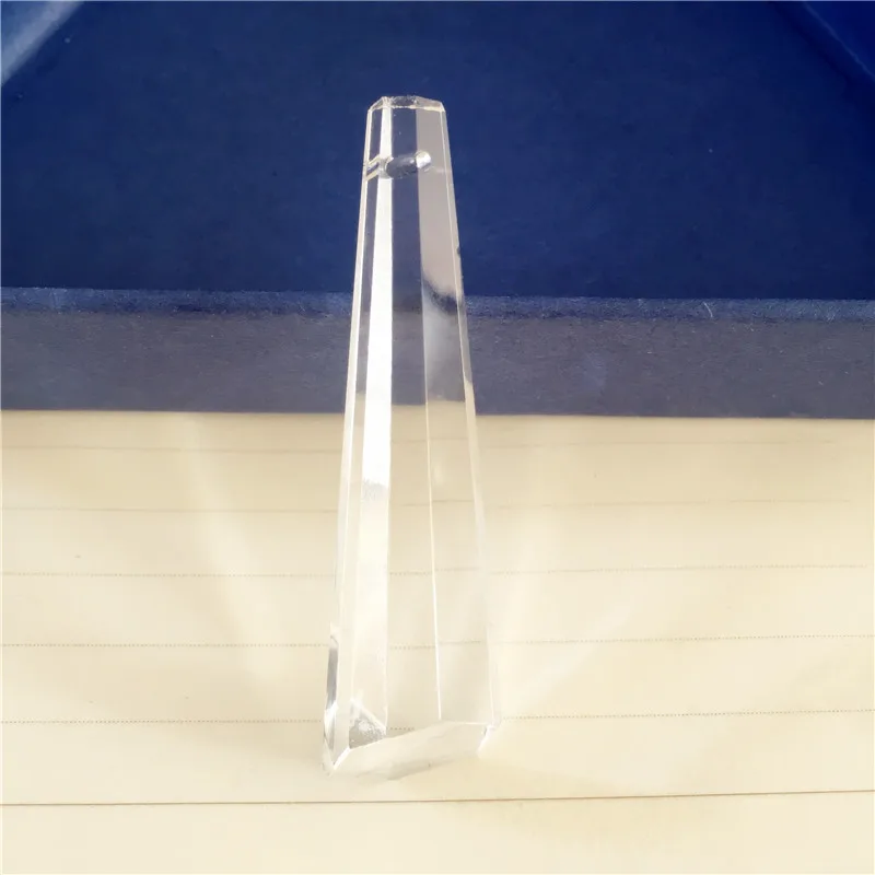 

500pcs/Lot 76mm Hot Sale Crystal Chandelier Parts Corbels Shape Glass Trimming Parts Hanging Pendant For Home Lamp Adornment