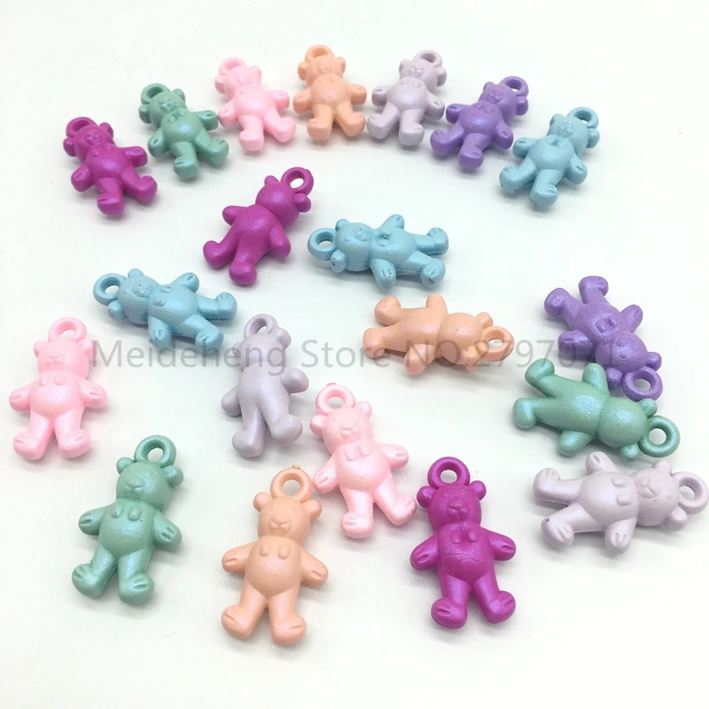 Meideheng Acrlic colorful bear DIY бисер цветная интрига для изготовления украшений вручную