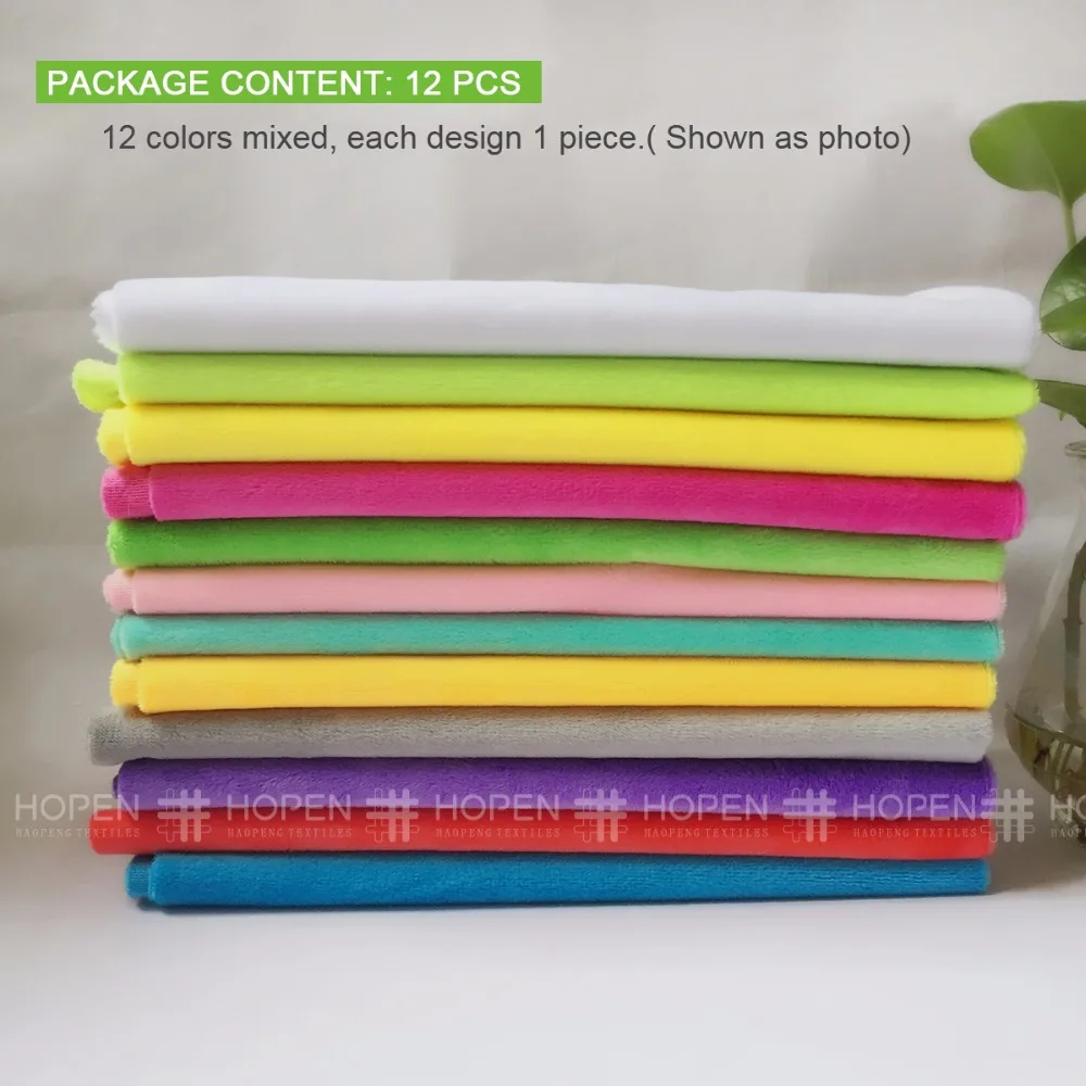 Лидер продаж 2018 короткая плюшевая полиэфирная ткань 1 5 мм 12 шт./лот 45х50 см прошли