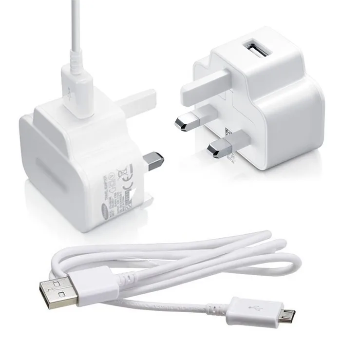 Бесплатная доставка DHL Великобритании Plug Настоящее 5 В 2A стены Зарядное