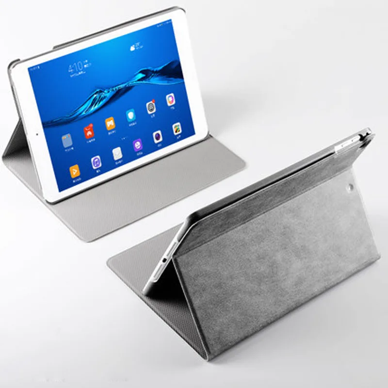 Чехол подставка для Huawei MediaPad M5 Lite 10 дюймов 1 дюйма + пленка стилус|Чехлы планшетов
