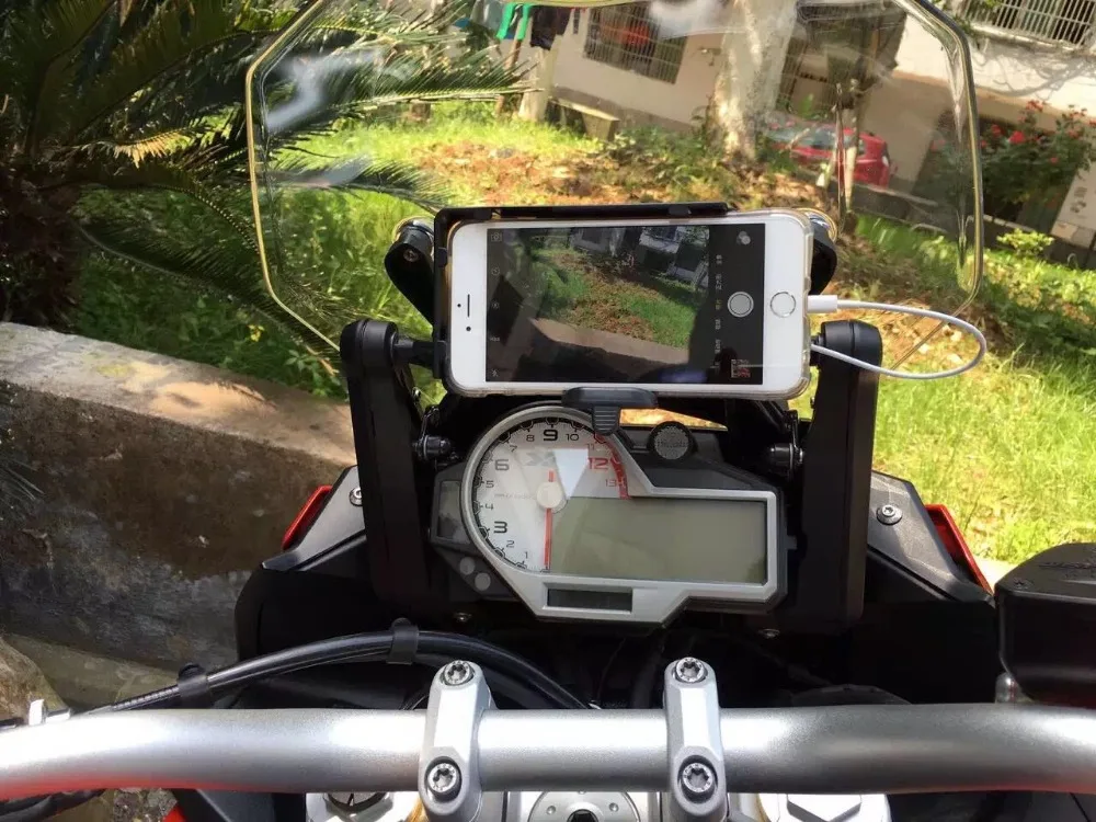 Мобильный телефон кронштейн для навигации USB зарядка телефона BMW S1000R XR RR R1200GS R1250GS