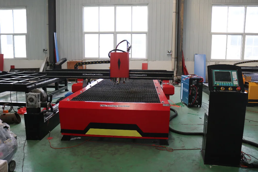 1500*6000 мм металлическая трубка плазменная cnc машина для резки пламени|Машины