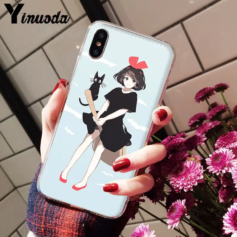 11pro MAX Hayao Miyazaki anime witch's home доставка узор мягкий чехол для телефона iPhone 8 7 6 6S Plus X XS