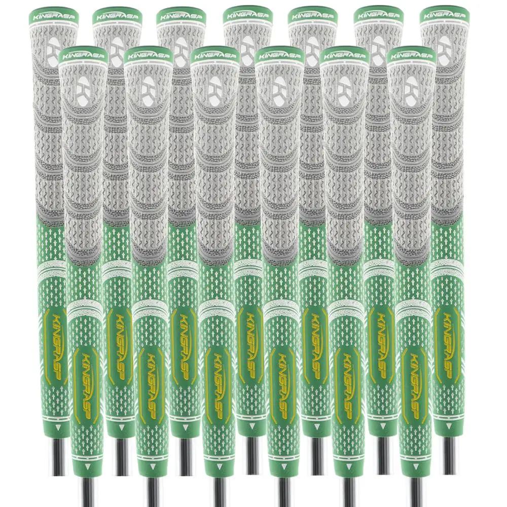 KINGRASP Hot New Unisex Golf grips High quality Rubber Golf driver Grips Color mixin 13pcs/lot Golf wood grips