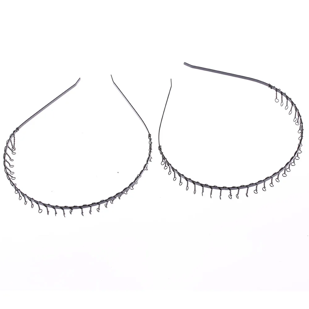 Повязка на голову унисекс Удобная Спортивная головная повязка черная