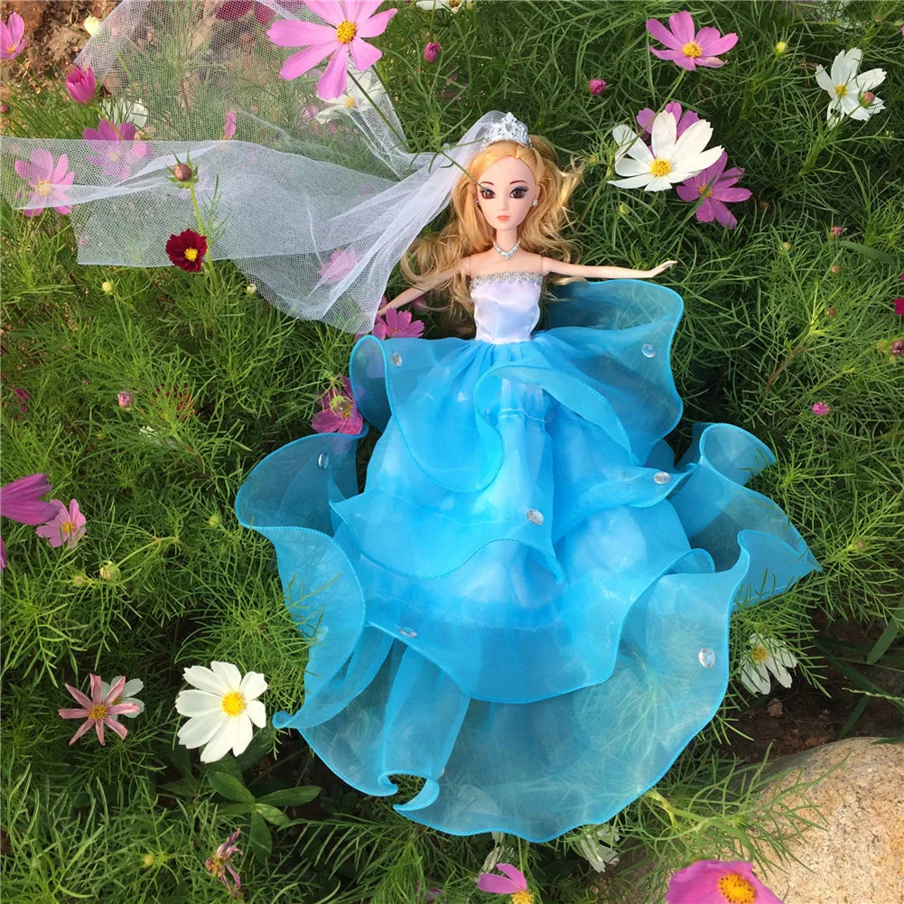 Детское платье на день рождения невесты свадьбу для куклы сделай сам подарок