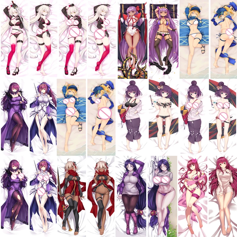 Обновление Gobsk аниме Fate Katsushika Hokusai &amp Scathach Okita Souji обнимающая подушка для тела