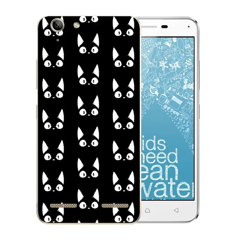 Чехол для телефона Lenovo Vibe K5 задняя крышка Plus Lemon 3 A6020 сумка удача кошка шаблон