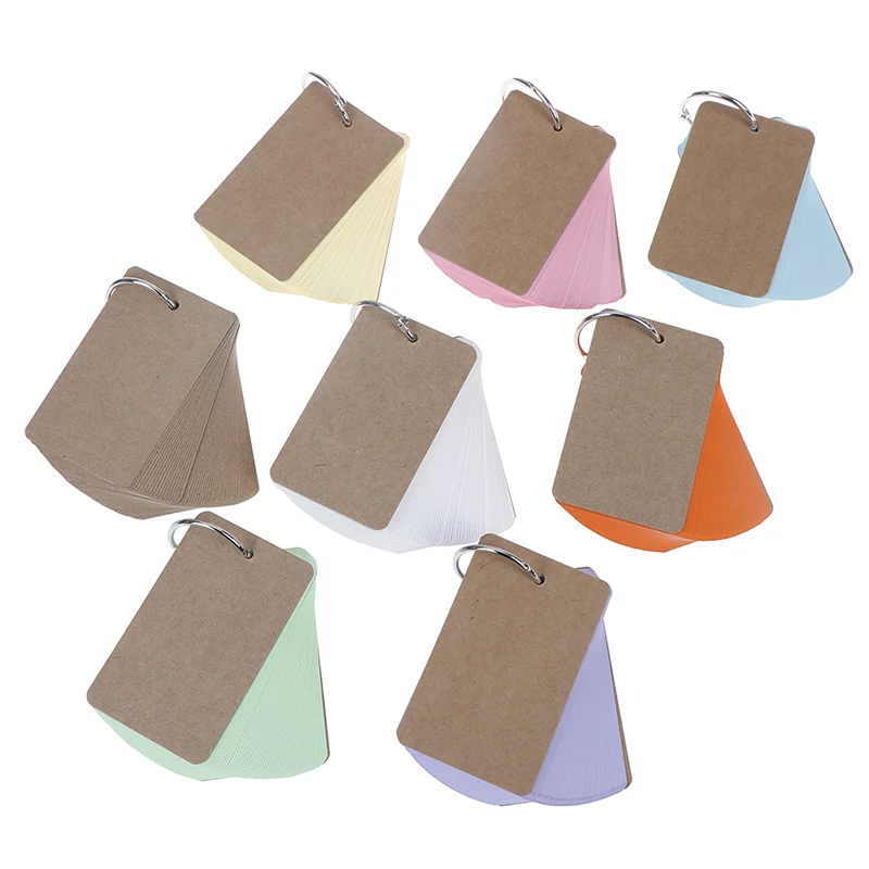 1 шт. многоцветные переплетенные кольца легко раскладывается флеш карта крафт