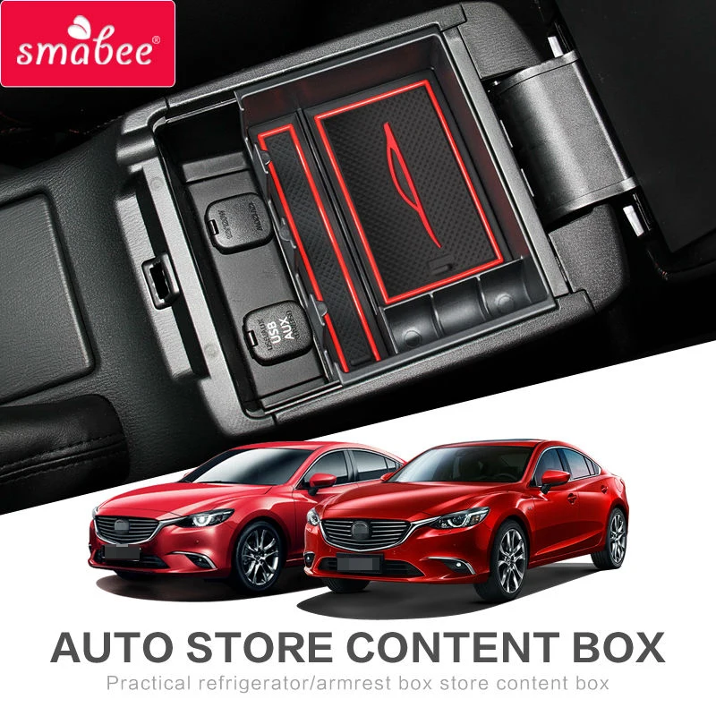 Подлокотник коробка для хранения MAZDA 3 mazda5 AXELA ATENZA Центральная консоль