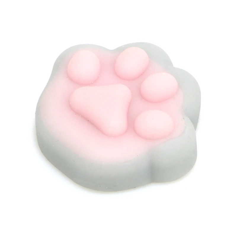 Новый оригинальный японский отпечаток лапки щенка Mochi Squeeze растягивающийся каваи
