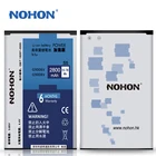 Оригинальный аккумулятор NOHON для Samsung GALAXY S5, S4, NFC, S6, S7, S8, G9006V, I9500, G920F, SM-G930, SM-G9508