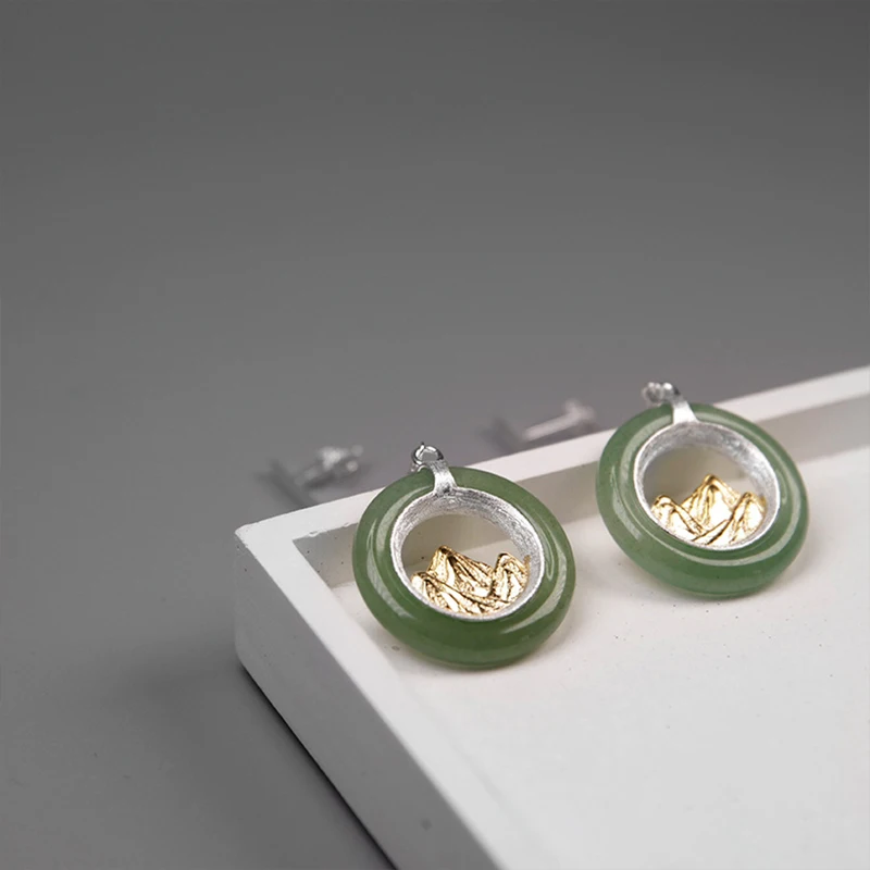 Lotus Fun реальные 925 серебро ручной работы Ювелирные украшения классический
