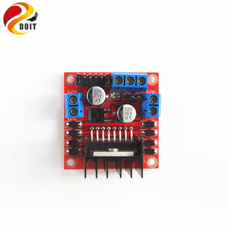 Набор для избегания препятствий с защитой двигателя L298N + плата Arduino UNO R3 ИК датчик