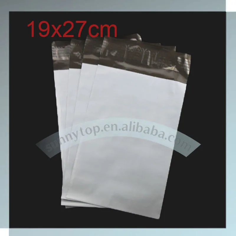 19x27 см (7 5 &quotx 10 5&quot) белый полиэтиленовый почтовый конверт пакет пакет|mailer bag|mailers