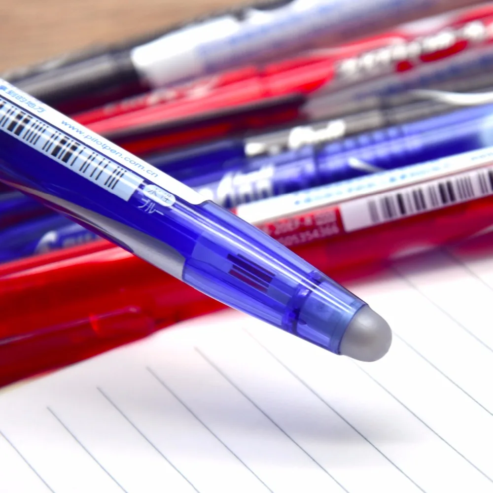 CCCAGYA Japan Pilot Pen LFB 20EF стираемая ручка красного цвета. Черный. Синие заправки 0 5 мм