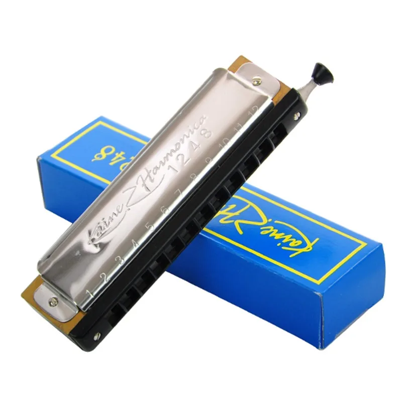 Новинка 12 отверстий 48 тонов Хроматическая Гармоника C-Key для начинающих