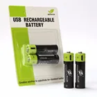 ZNTER универсальная AA 1,5 в 1250 мАч USB перезаряжаемая батарея литий-полимерная батарея, Заряженная с помощью кабеля Micro USB, Прямая поставка