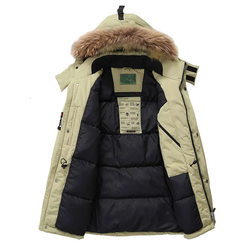 CIVICHIC Топ Класс для мужчин пуховики и парки ветрозащитный Теплый обычный длинные