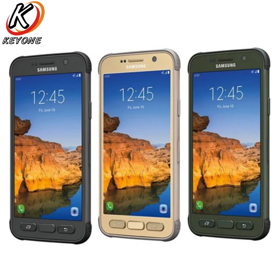 Оригинальный samsung Galaxy S7 active G891A мобильный телефон 5 1 дюймов 4 ГБ Оперативная память