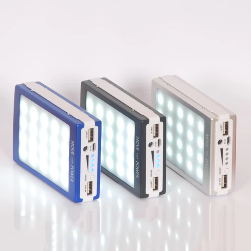 Solar Charger 20 LED Camp Light Portable solar power bank for travel Outdoor Travel Waterproof SPB-007 |