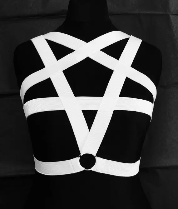 Новинка 2017 пастельный гот эластичное уплотнительное кольцо Женский грудь бюст