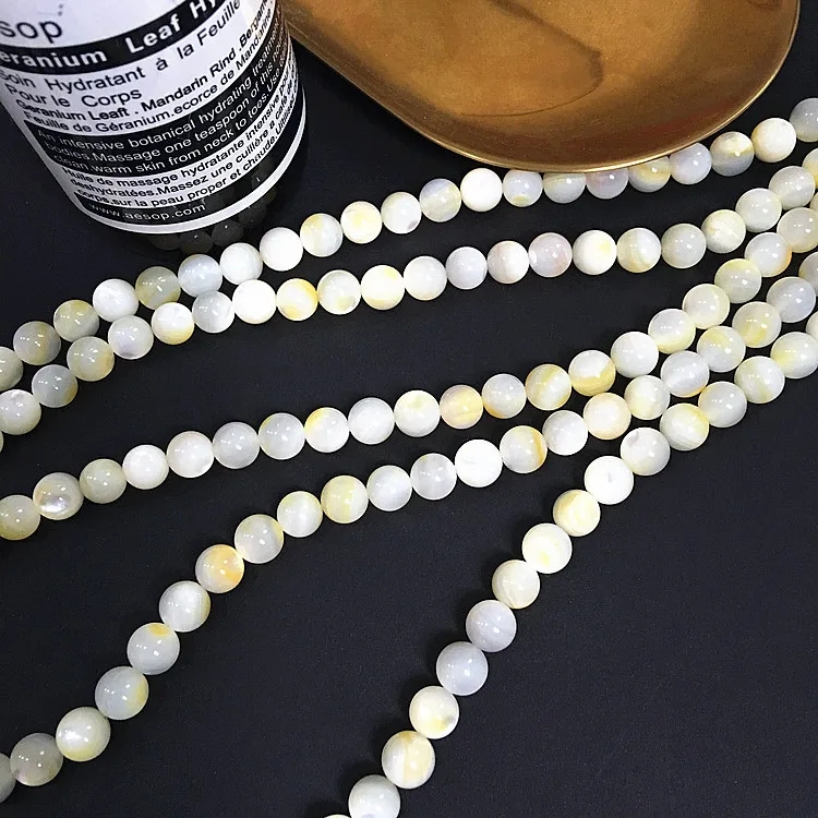 Ritoule DIY аксессуары желтый shell pearl пирсинг серьги из бисера Кулон|Ювелирная
