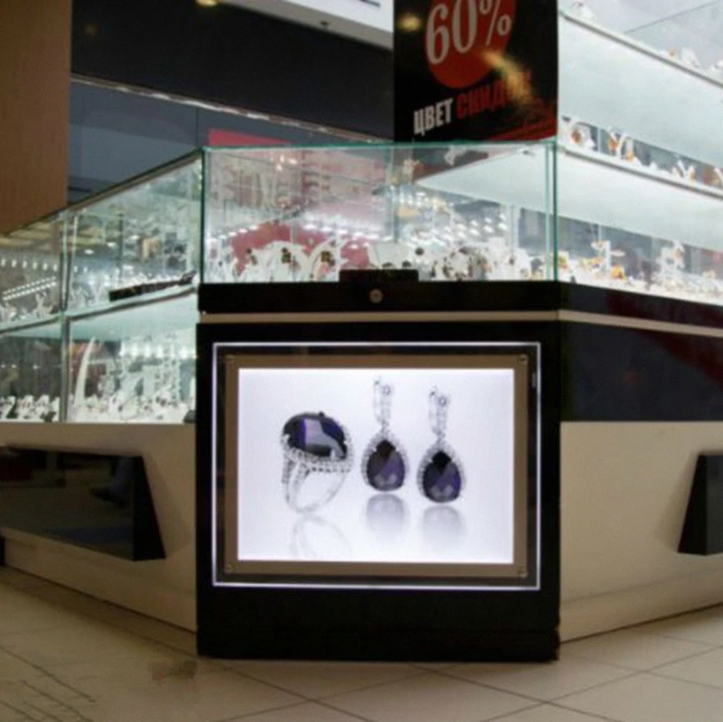 Акриловая рамка для картин A3 со светодиодной подсветкой фото лайтбокс тонкий