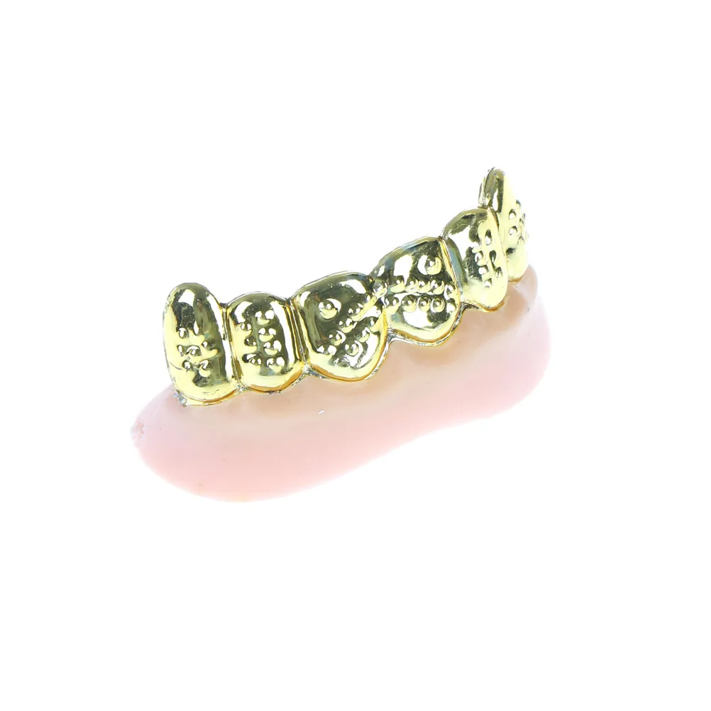 1 шт. украшения для Хэллоуина поддельные зубы оптом партии Bling Grills Позолоченные
