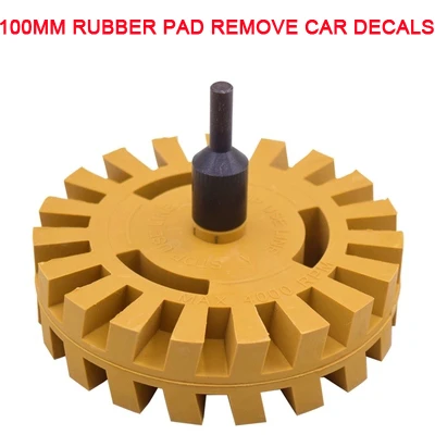 Rubber adapter kit A " ластик колеса автомобиля наклейки для удаления с дрелью адаптер Комплект Vinly стикер в минуты намотки колеса Набор инструментов - Цвет: Rubber adapter kit A