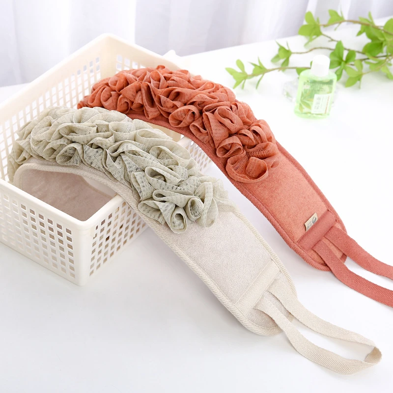 Губки для мытья тела губки щетки отшелушивания спины мочалка аксессуары ванны