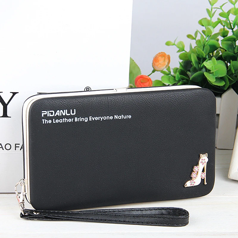 Роскошный брендовый кошелек Женский женские кошельки Длинный для монет чехол с