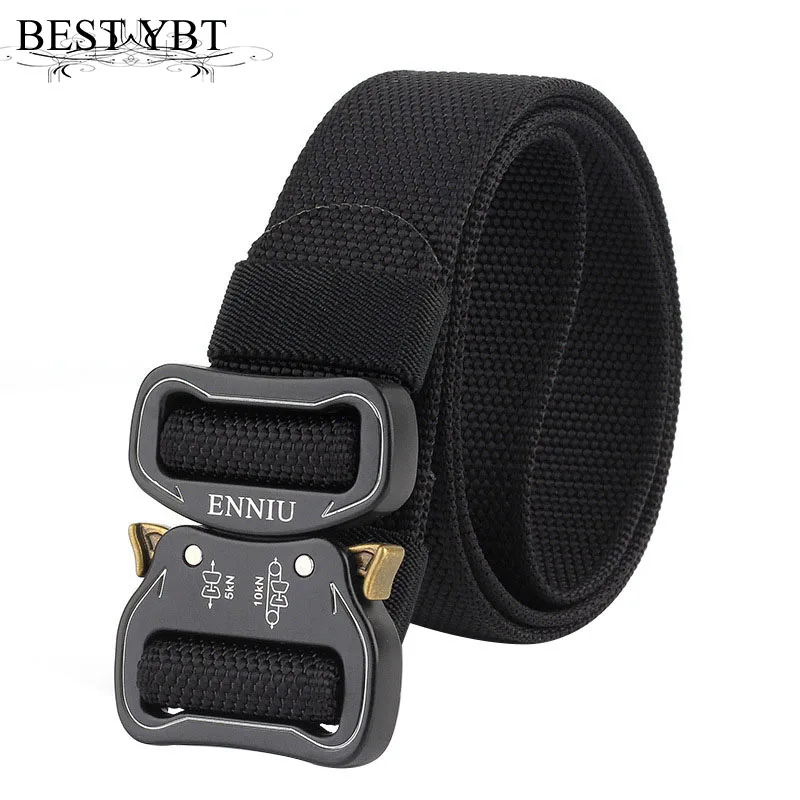 

Best YBT Unisex belt New Multifunction Nylon Men belt casual Multifunction solid color men and Women cowboy pants belt