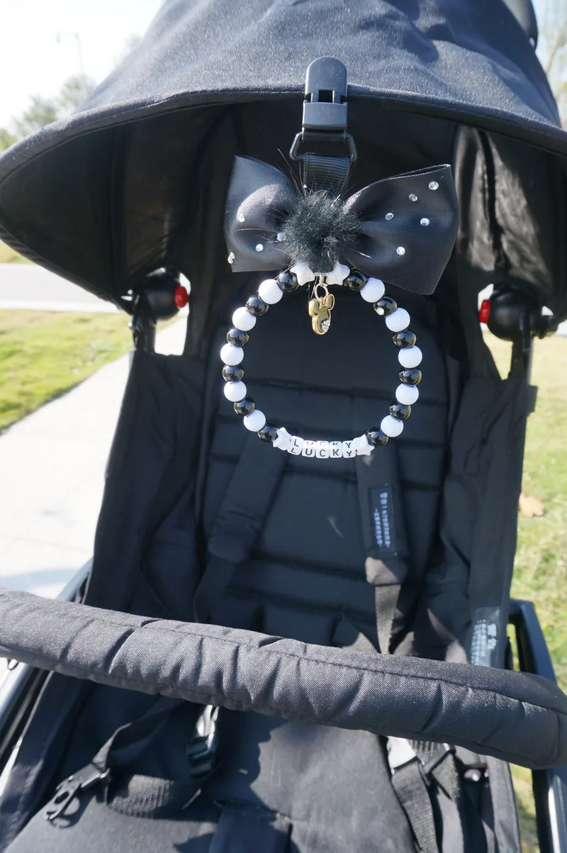 Персонализированная любое имя потрясающая черная и белая шикарная милая детская