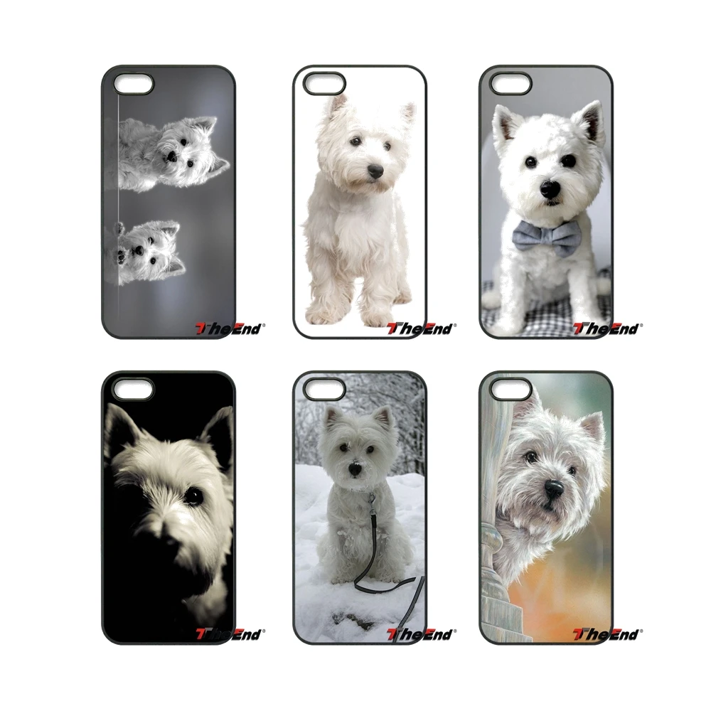 Чехол для телефона Samsung Galaxy Note 2 3 4 5 S2 S3 S4 S5 MINI S6 S7 edge Active S8 Plus Westie Terrier Dog Puppy Highland |