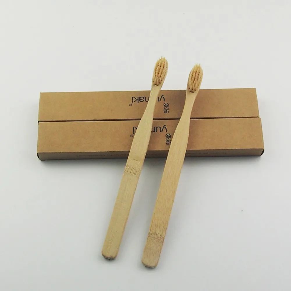 24 шт./упаковка деревянные бамбуковые зубные щётки | Красота и здоровье
