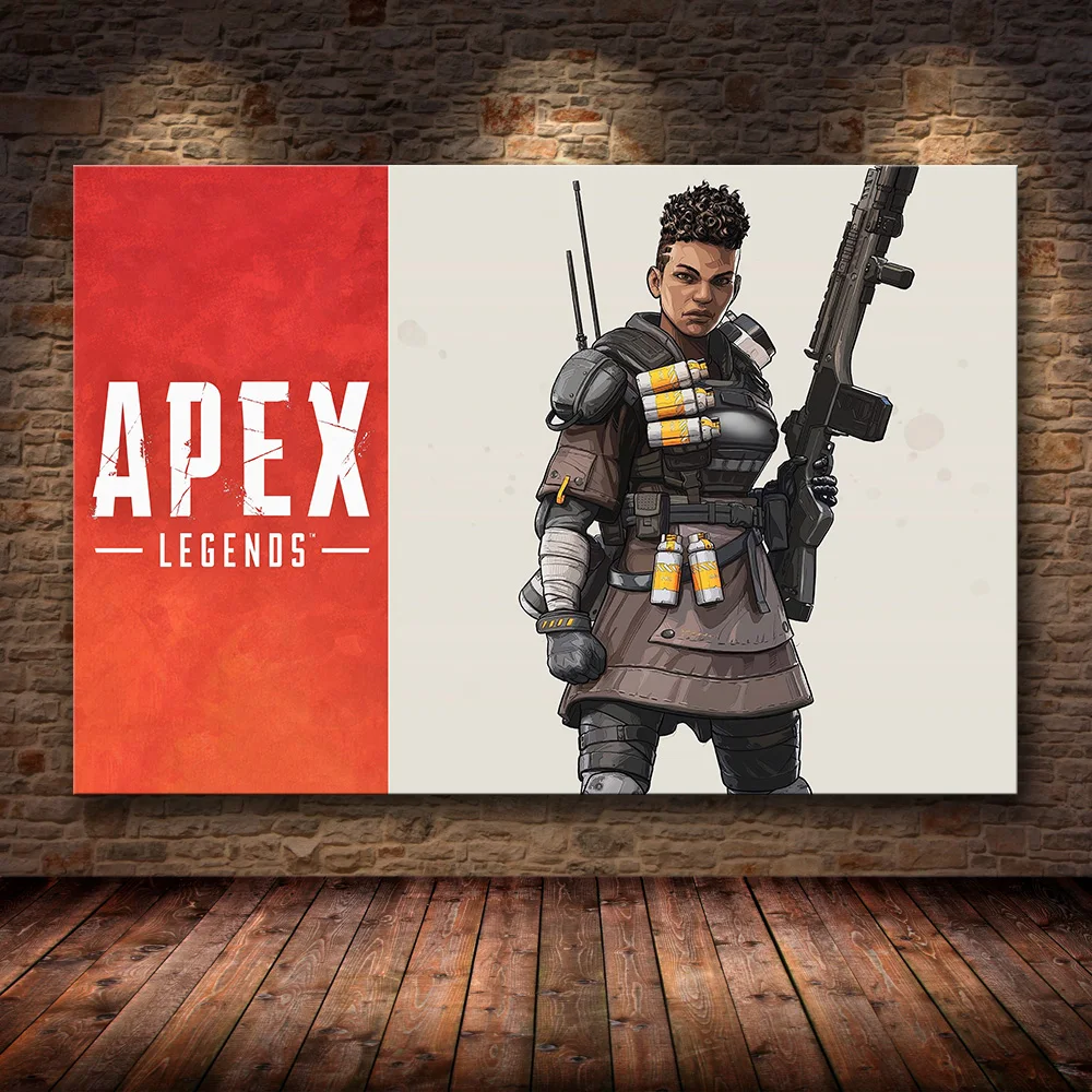 06 Без рамки игра Плакат Украшение картина из Apex легенды на HD холст картина искусство плакаты и принты - Цвет: 06