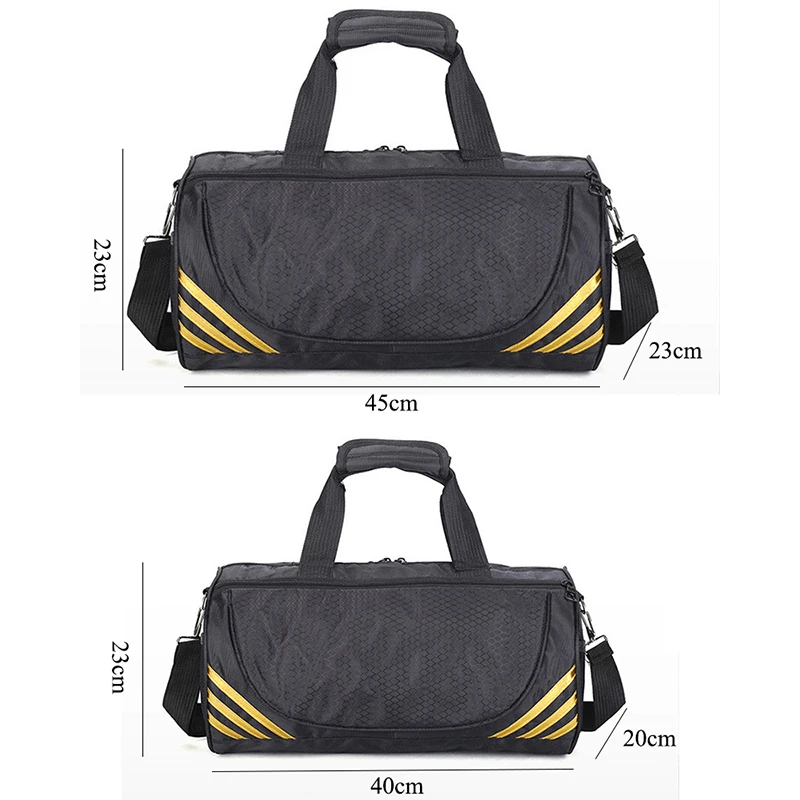 Повседневная дорожная сумка-даффл для выходных Водонепроницаемая оксфордская