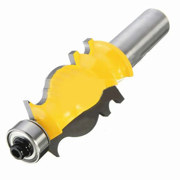 Newest 1pc 1/2" Shank Architectural Molding Router Bit For Woodworking Tool Wood Drilling Power Tools High Quality | Инструменты