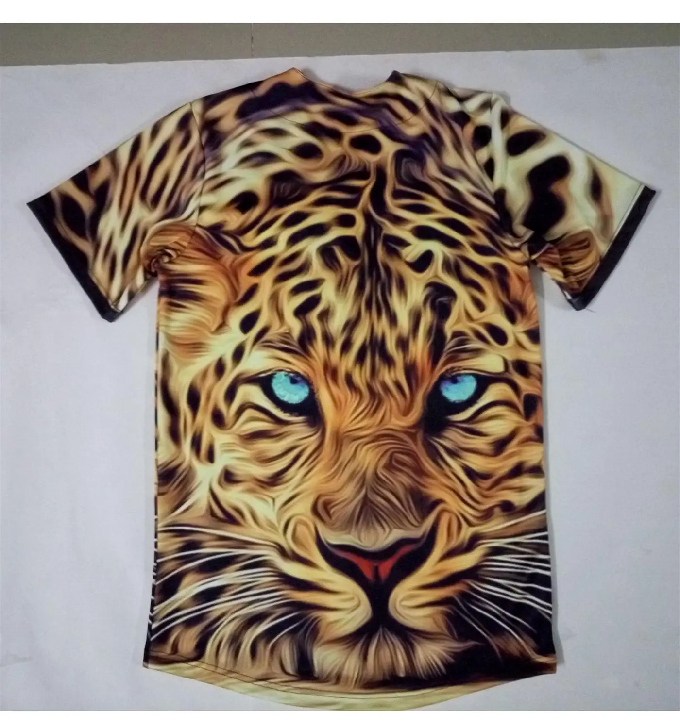 

Real US American Size Winter the Leopard. high quality 3D Sublimation Print Button up Jersey plus size 3xl 4xl 5xl 6xl