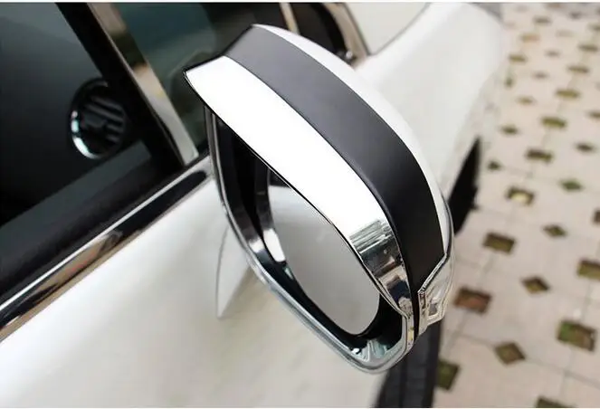 2 шт. хромированные накладки на боковые двери Зеркала для Peugeot 3008 2013 2014 2015 2016|siding