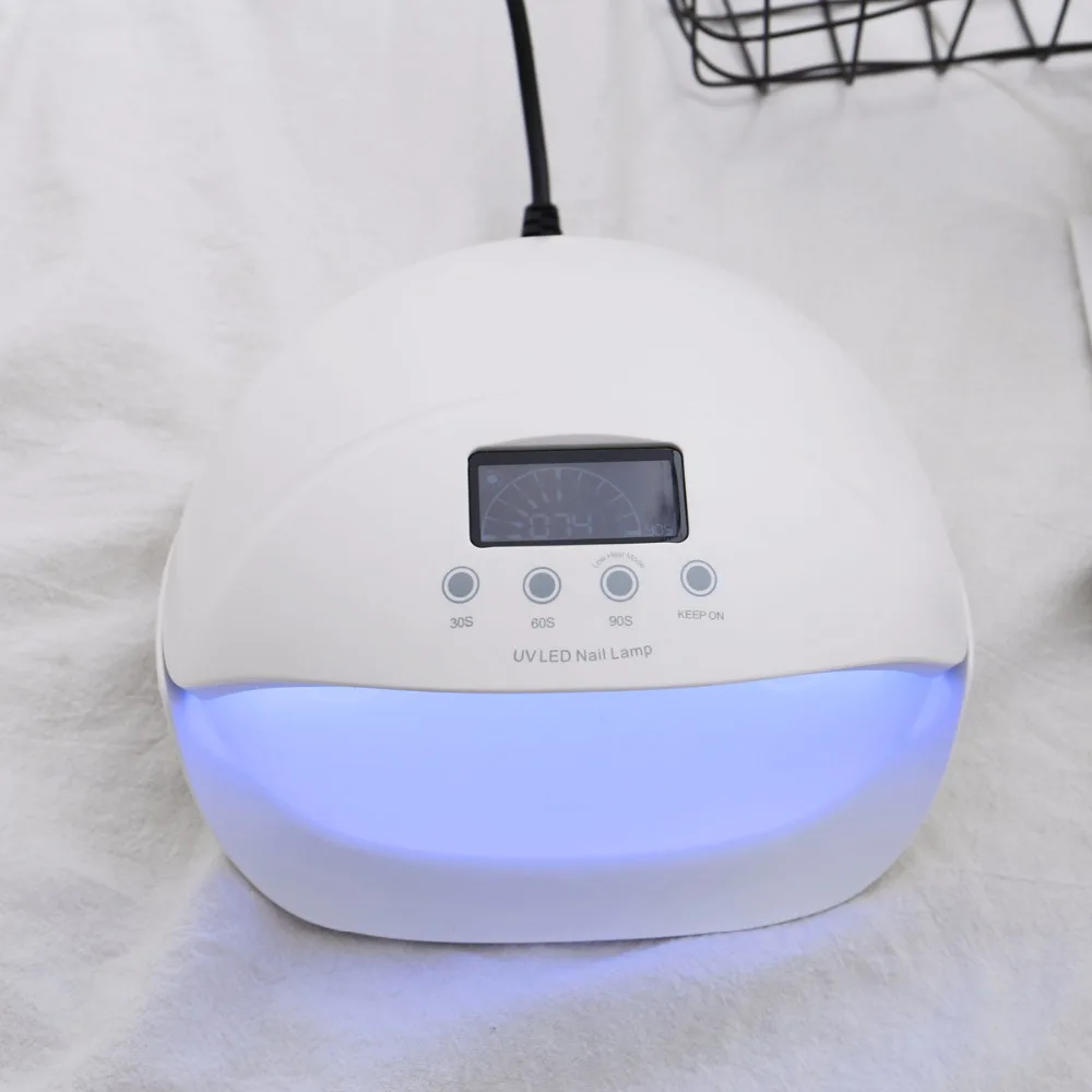

2019 New Arrival 50W LED UV Lamp Drying Nails Auto Sensor for Fast Curing Gels Nail Polish 30s 60s 90s Timer Setting Nail Dryer