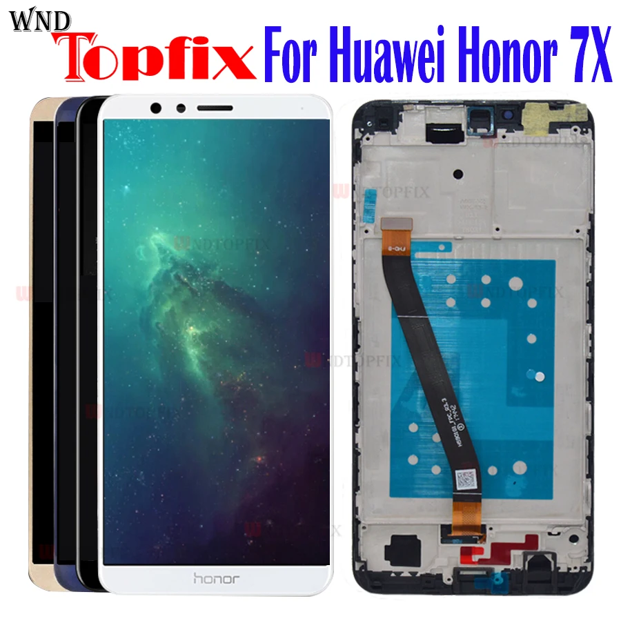 Дисплей для Honor 7X ЖК-дисплей сенсорный экран сборка Замена huawei 7 X Экран BND-L21 L22 L24