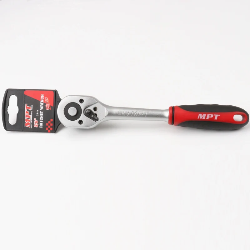 Ratchet wrench Plastic handle High Torque A Type Wrench for Socket 24 Teeth Quick Release Single-end Hand Repairing Tools | Инструменты