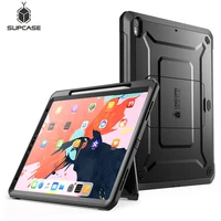 compatible apple pencil case for ipad pro 11 case supcase ub pro full body rugged cover with built in screen protectorkickstand