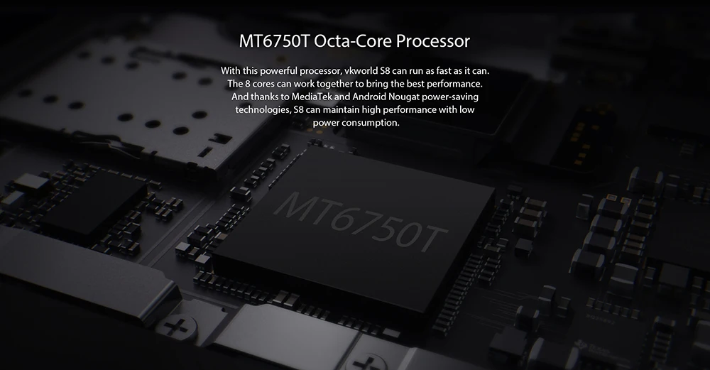 VKworld S8 4G Android 7,0 смартфон 5,9" 18:9 полный Экран MTK6750T Octa Core 4 Гб 64 Гб распознавания лиц 5500 мА/ч, чехол для мобильного телефона