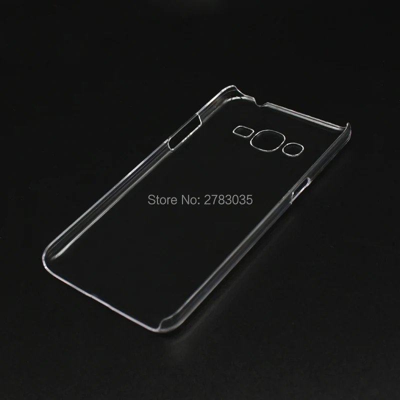 Glossy Snap Phone Case Crystal Invisible Hard PC Cover For Samsung Galaxy J2 Prime / Grand Plus Clear Protect Back Shell |