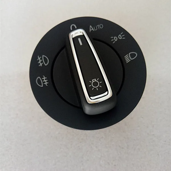 

Chrome Auto Headlight Switch Head Light Control SWITCHES BUTTON FOR VW Volkswagen GOLF 7 MK7 GOLF7 5GG 941 431 D